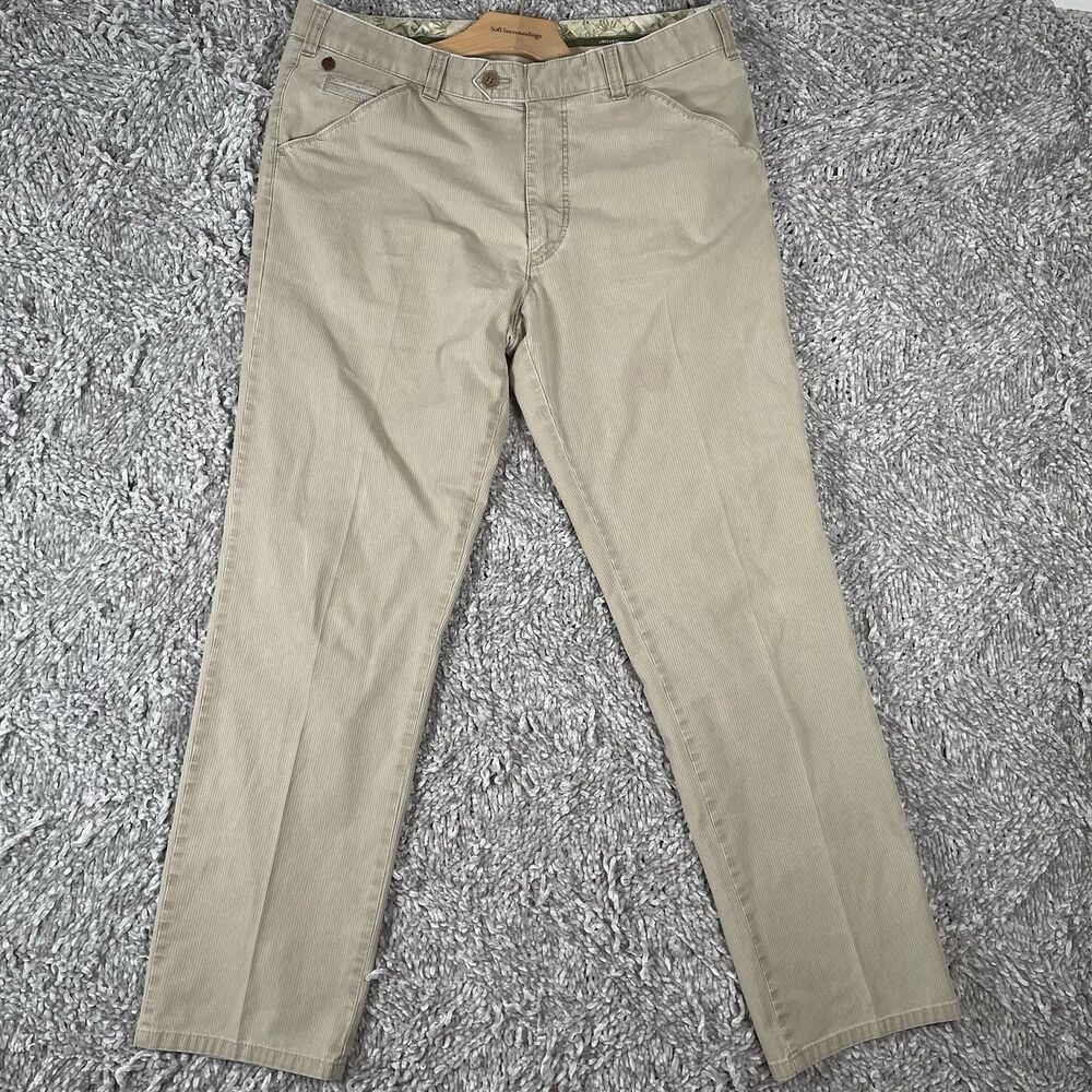 Meyer Chicago Pants Men's Size 52 Beige Preppy 360 Responsible Fashion Golf